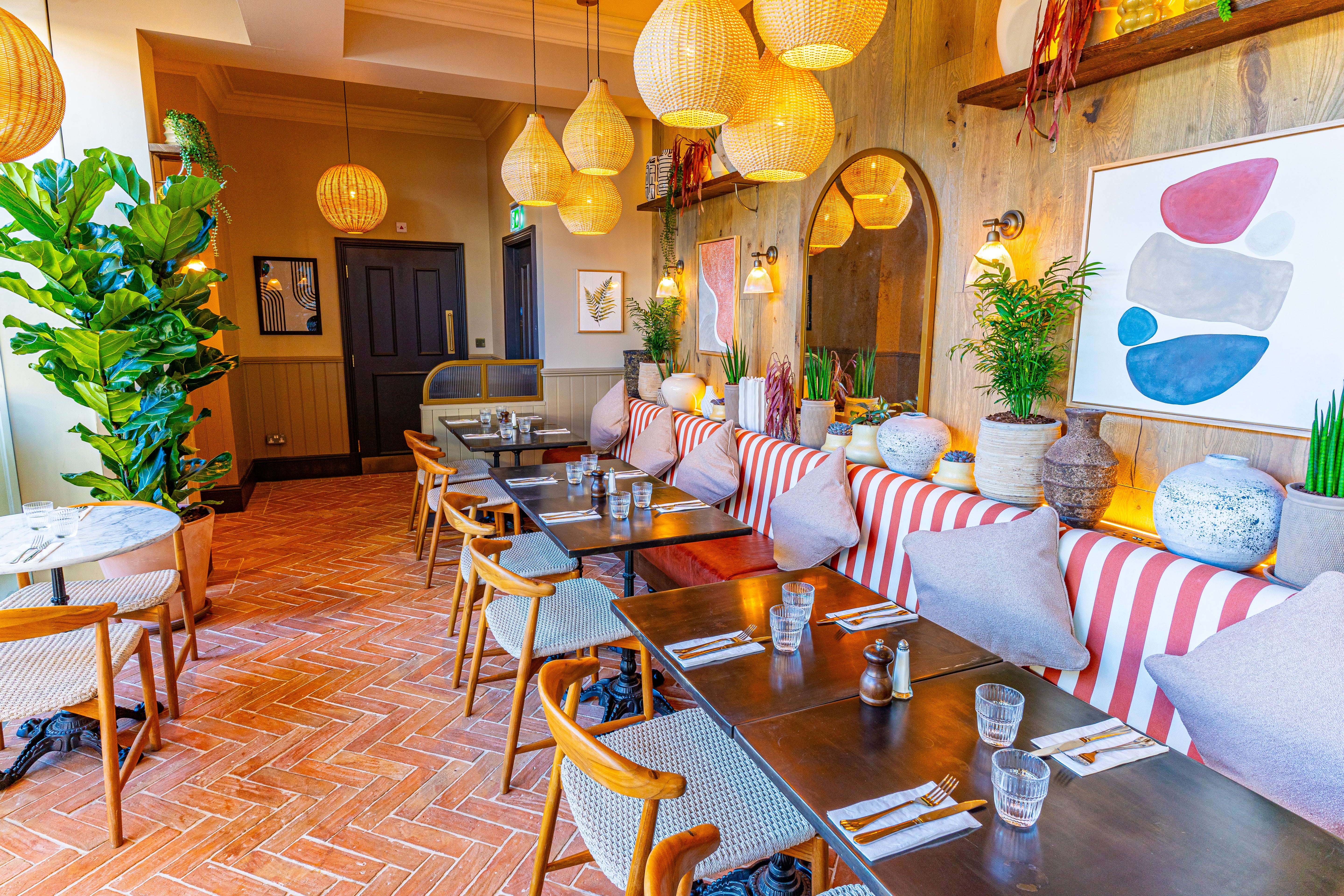 Alexander Rose Bespoke Dana chairs at Bill's Restaurant