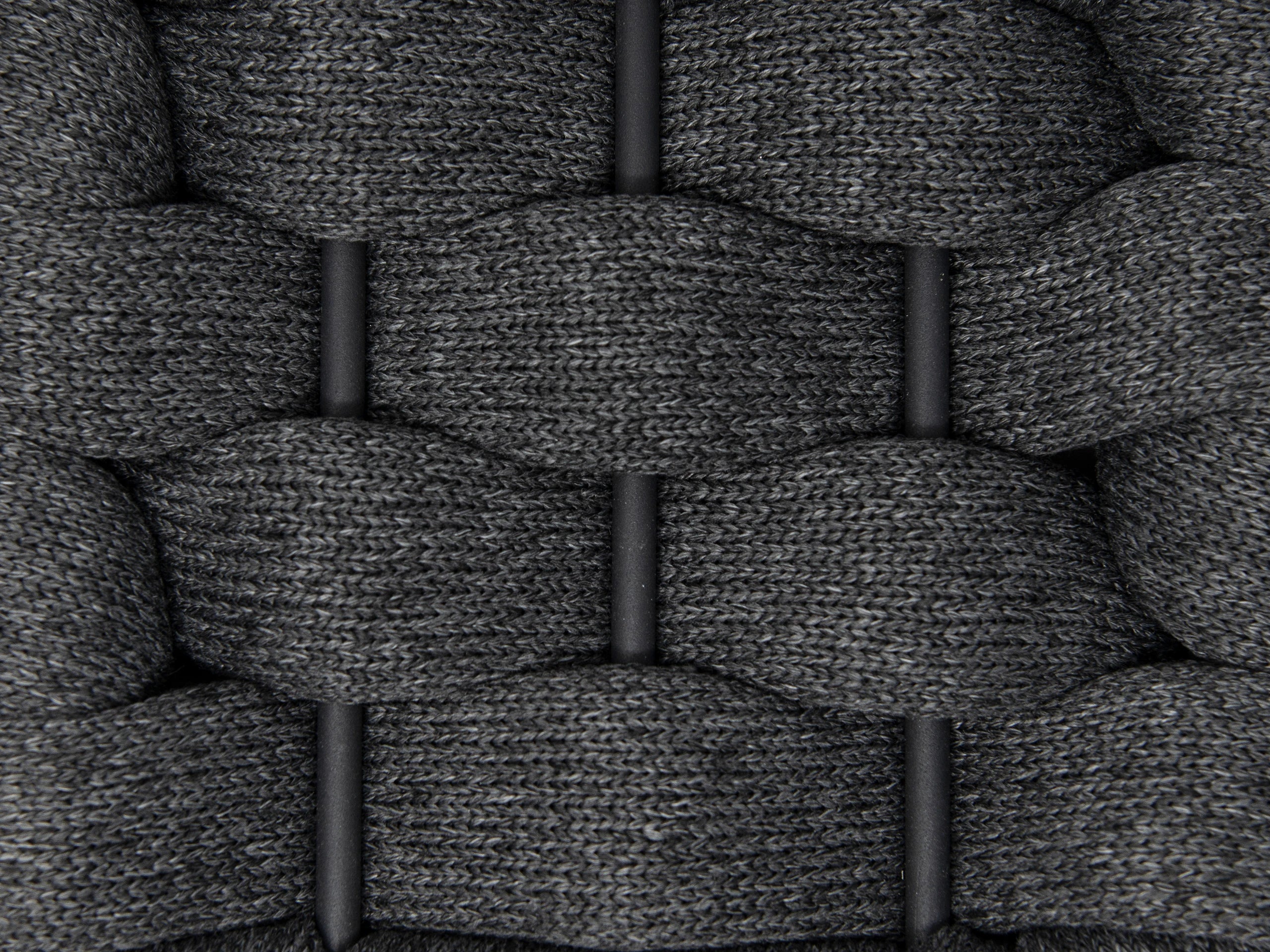 cordial luxe dark grey rope close up